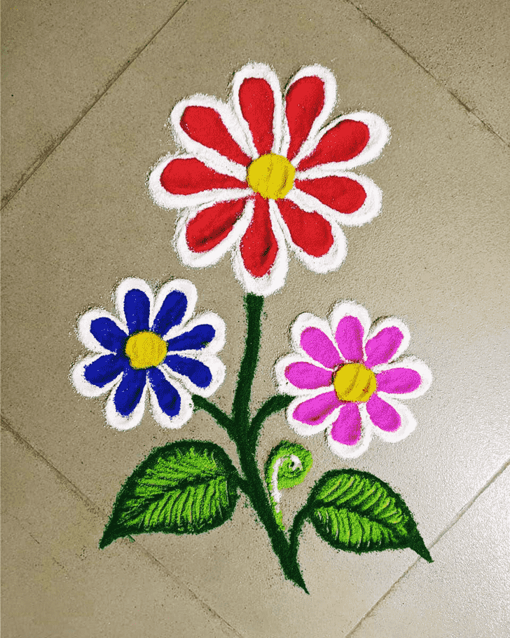 Good Looking Easy Rangoli