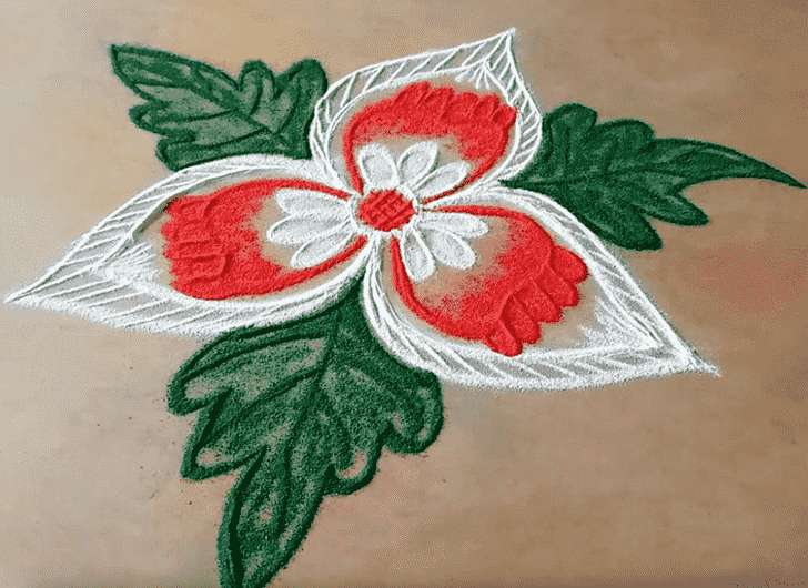 Radiant Easy Rangoli