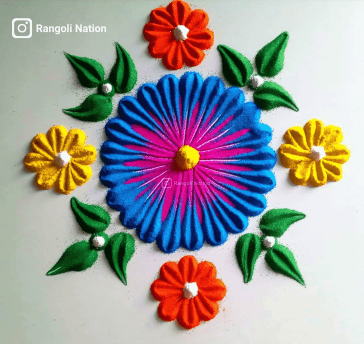 Resplendent Easy Rangoli