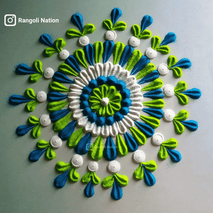 Shapely Easy Rangoli