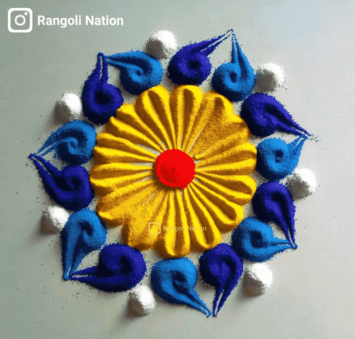 Slightly Easy Rangoli