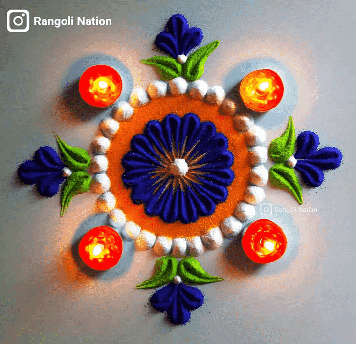 Superb Easy Rangoli