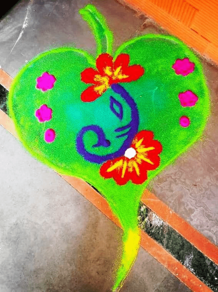 Grand Ekdant Rangoli