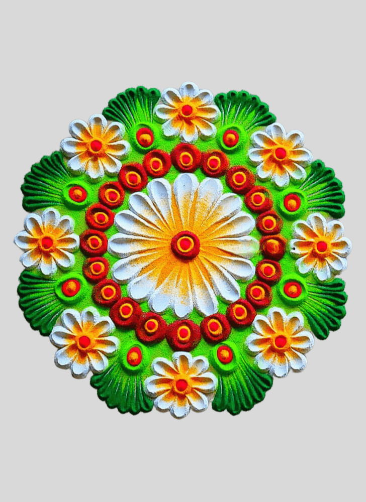 Alluring Elegance Rangoli