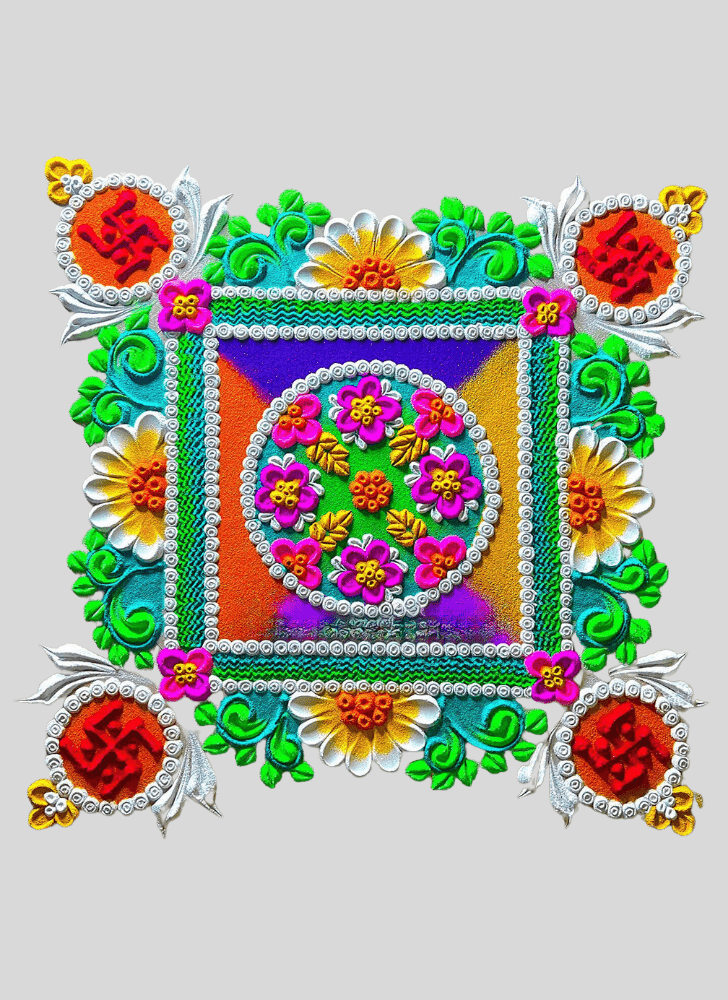 Elegance Rangoli