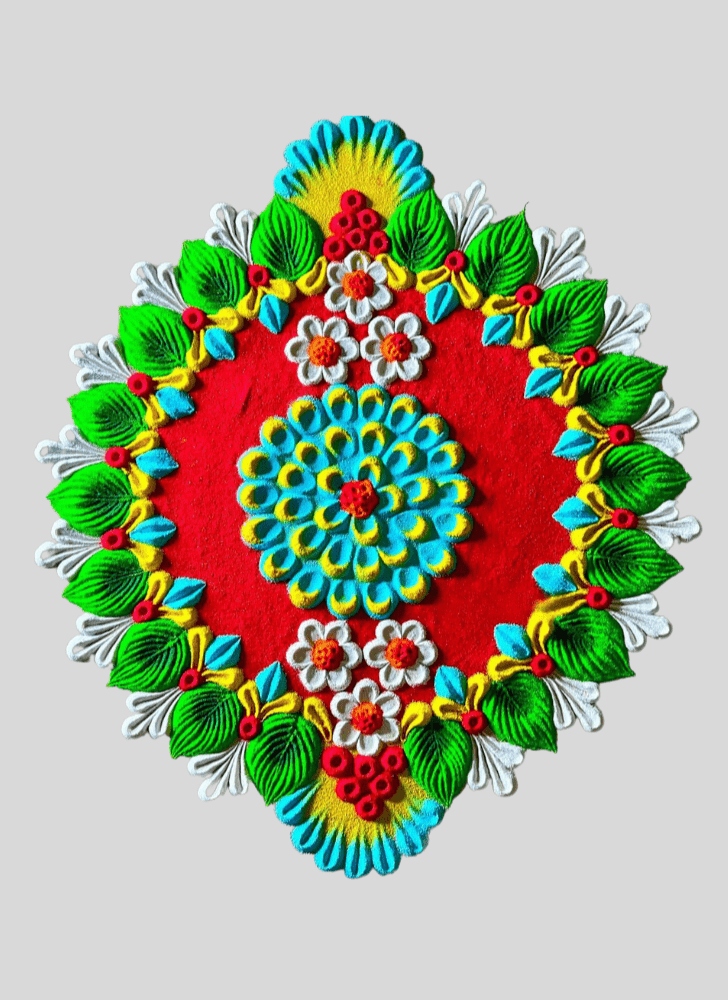 Splendid Elegance Rangoli