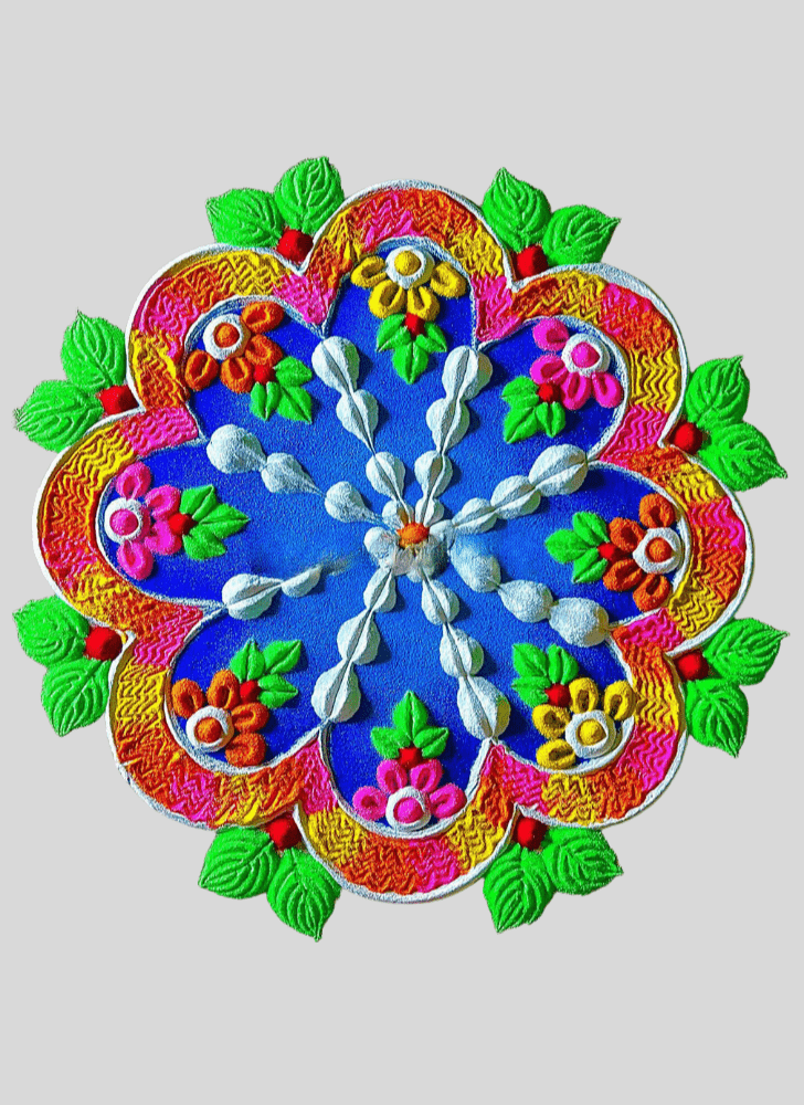 Superb Elegance Rangoli