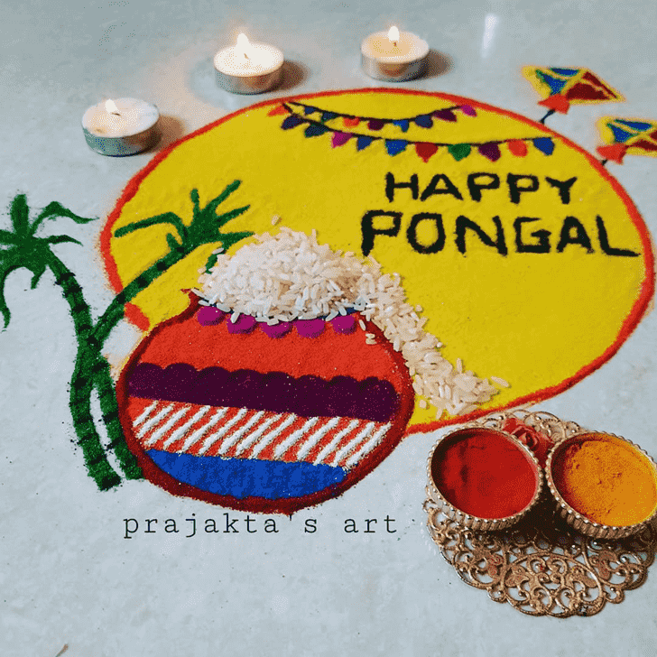 Adorable Festival Rangoli