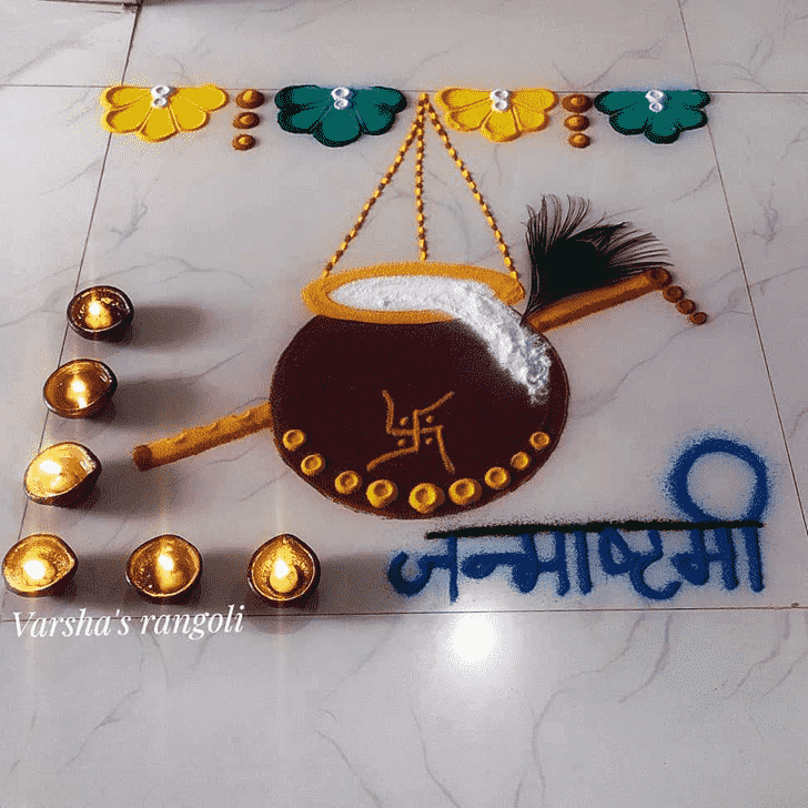 Graceful Festival Rangoli