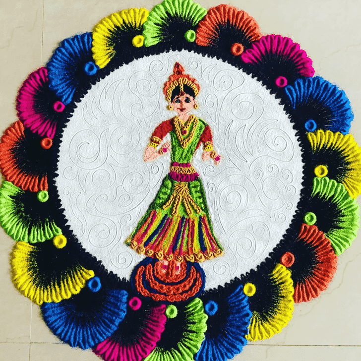 Inviting Festival Rangoli