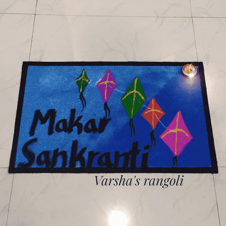 Pleasing Festival Rangoli