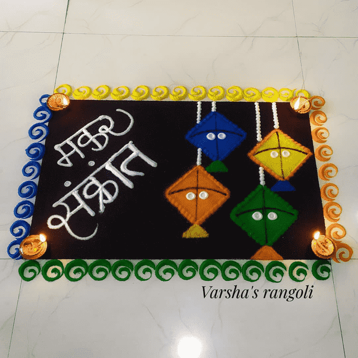 Resplendent Festival Rangoli