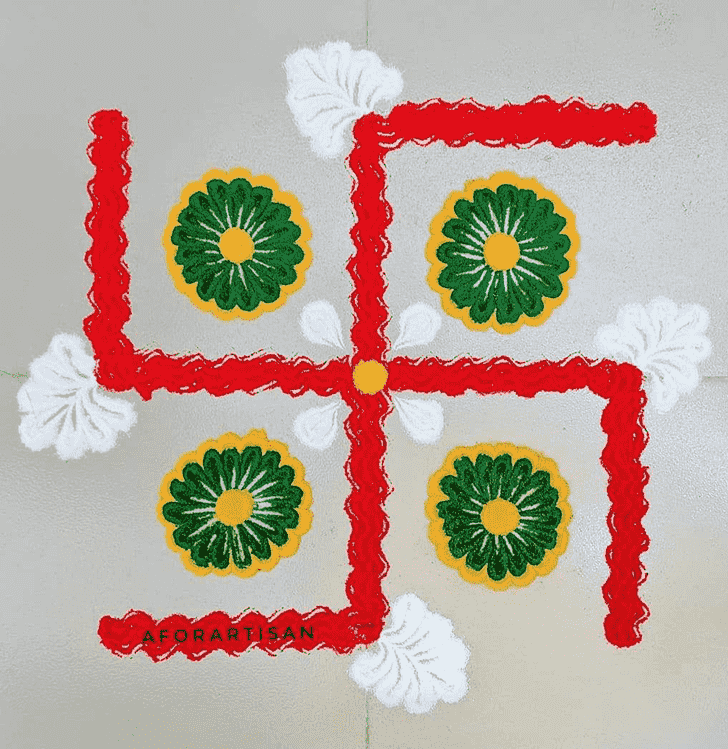 Splendid Festival Rangoli