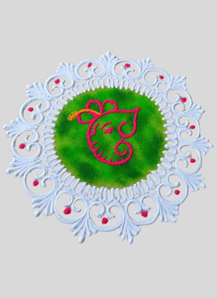 Ganesh Rangoli