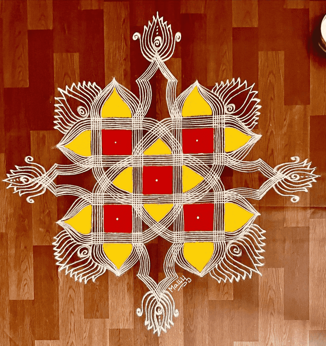 Fair Ganga Dussehra Special Rangoli