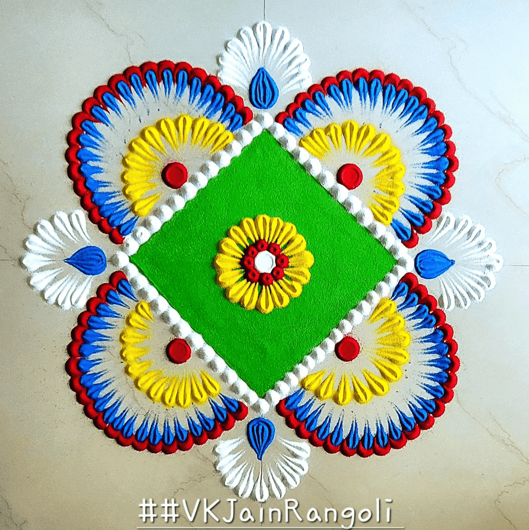 Marvelous Ganga Dussehra Special Rangoli