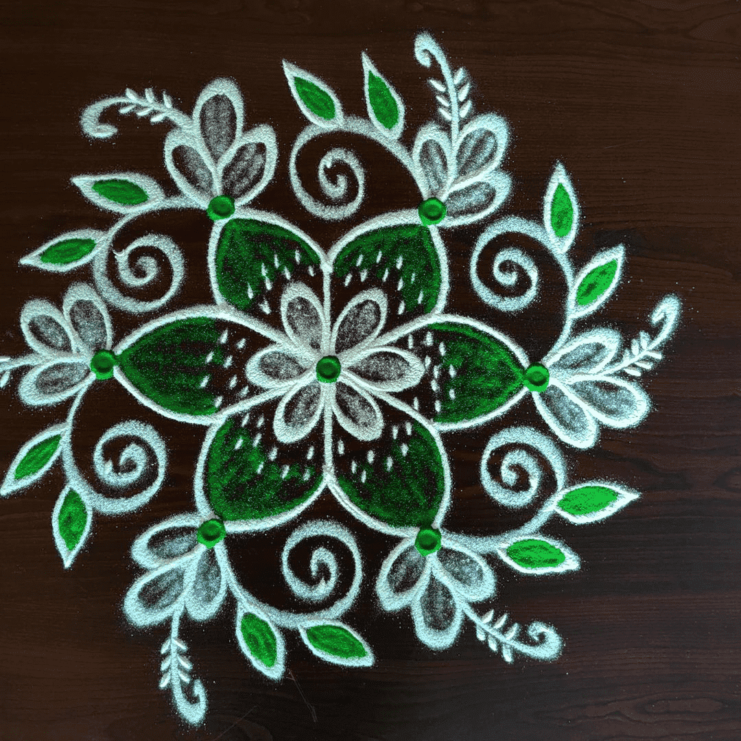 Shapely Ganga Dussehra Special Rangoli