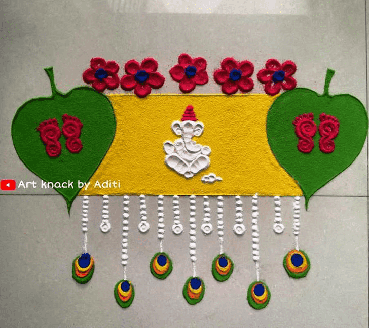 Delightful Gorgeous Rangoli