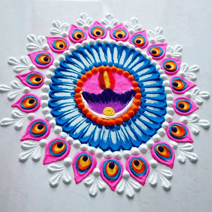 Enthralling Gorgeous Rangoli