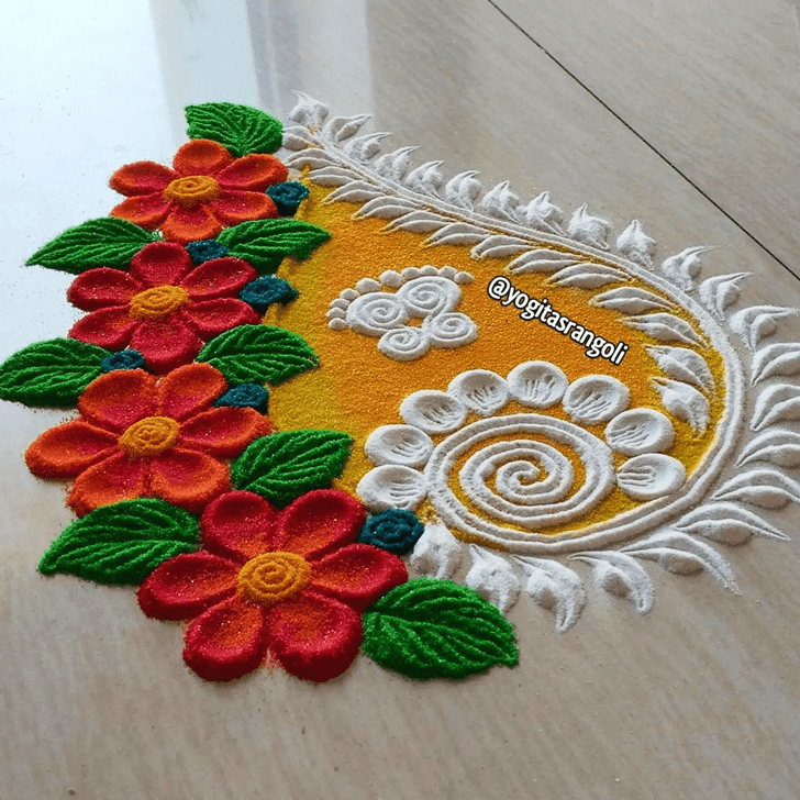 Good Looking Gorgeous Rangoli