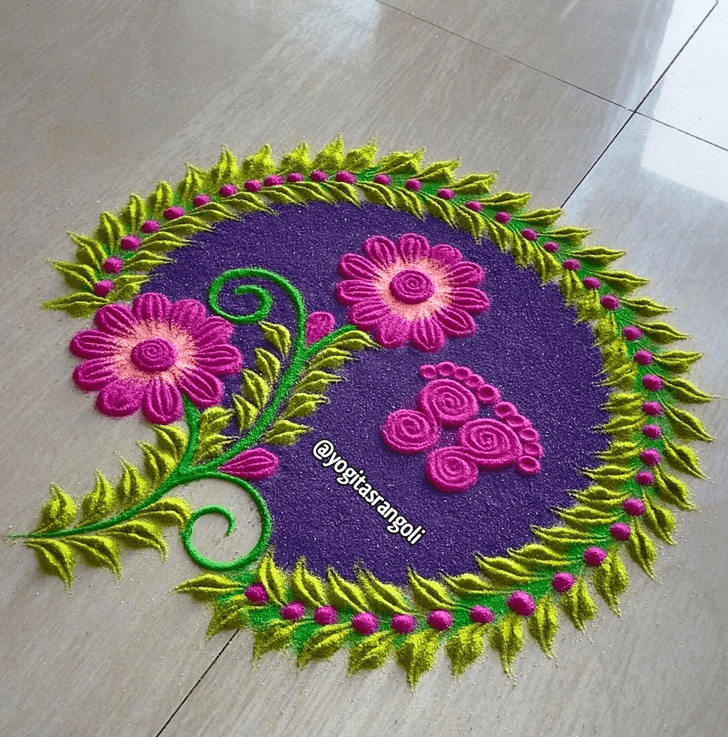 Gorgeous Rangoli