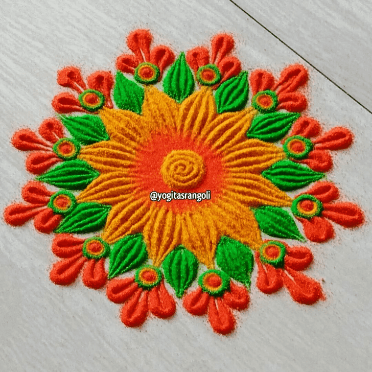 Graceful Gorgeous Rangoli