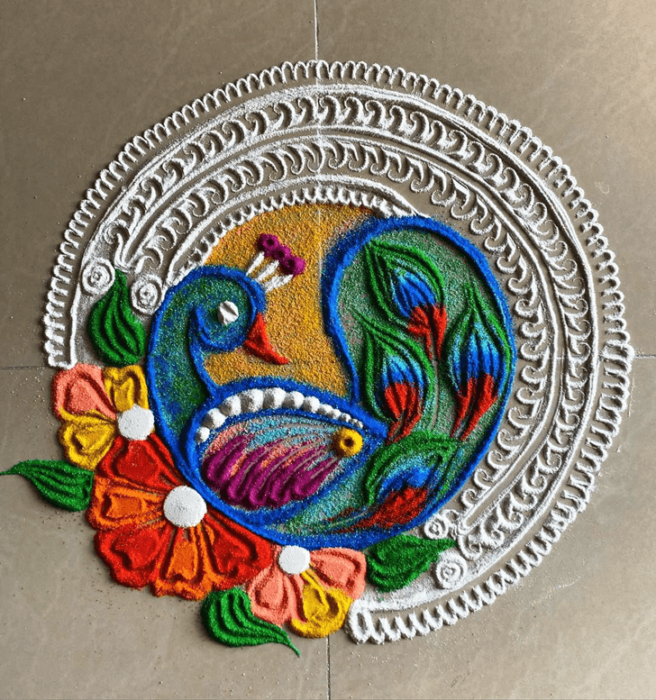 Pleasing Gorgeous Rangoli