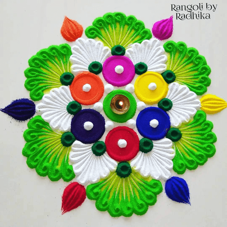 Pretty Gorgeous Rangoli