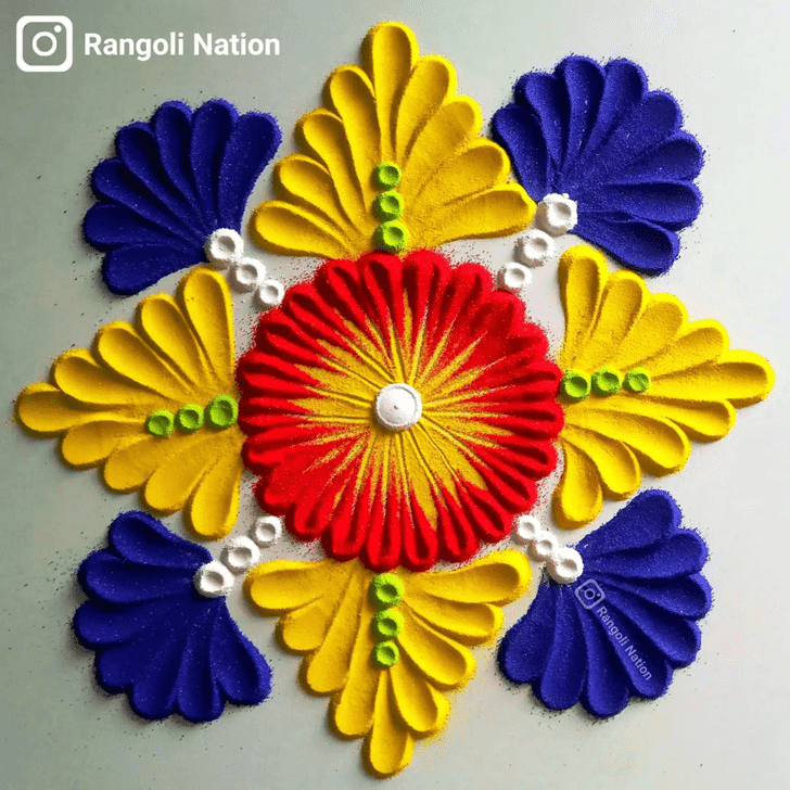 Refined Gorgeous Rangoli