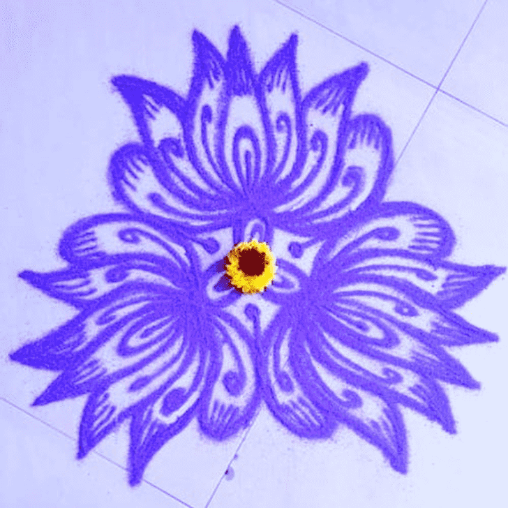 Comely Gujarati Rangoli