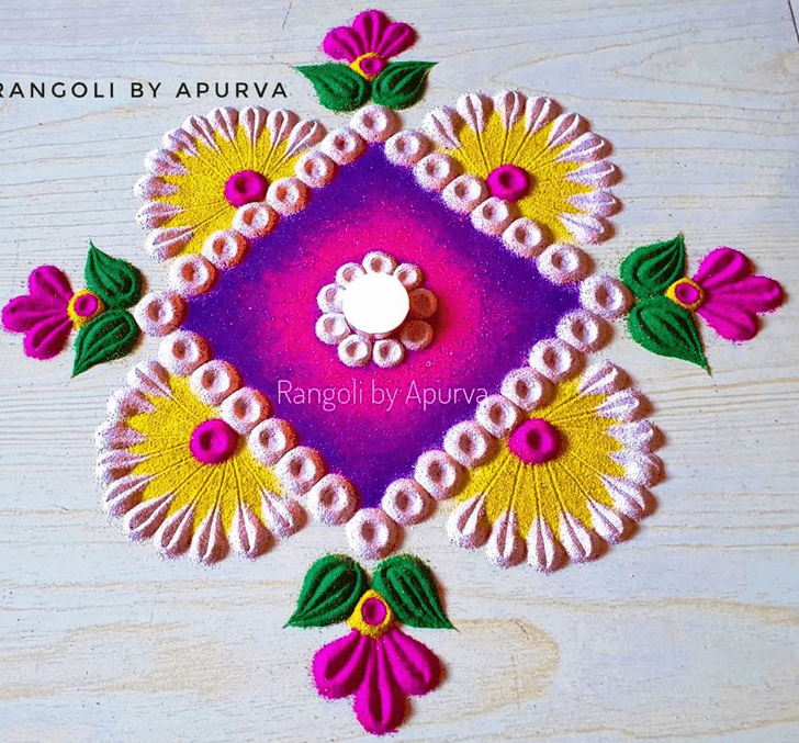 Delightful Gujarati Rangoli