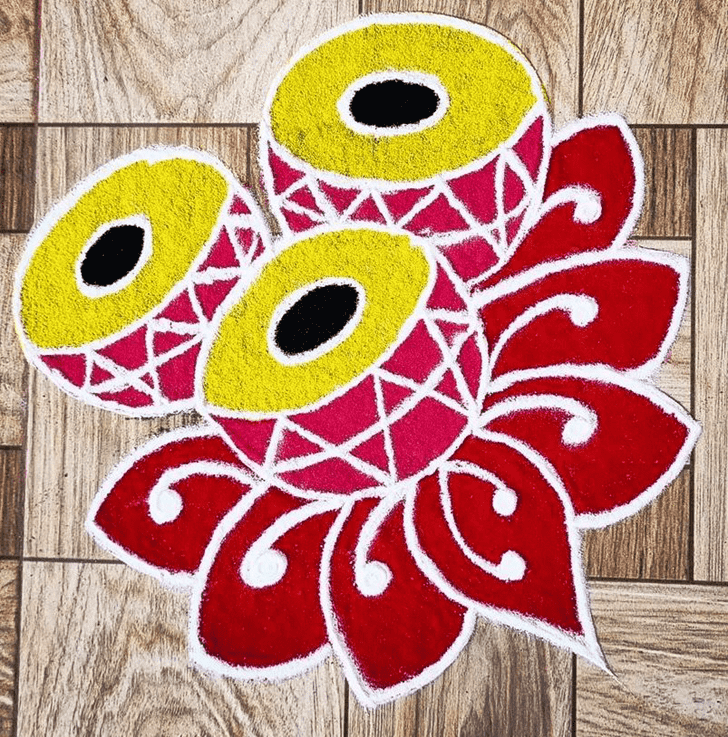 Fine Gujarati Rangoli