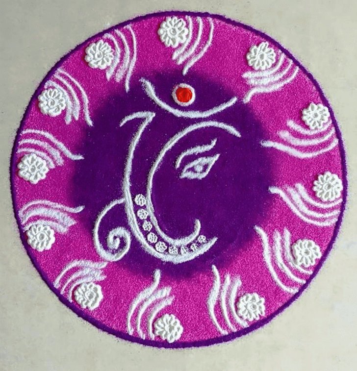 Magnificent Gujarati Rangoli