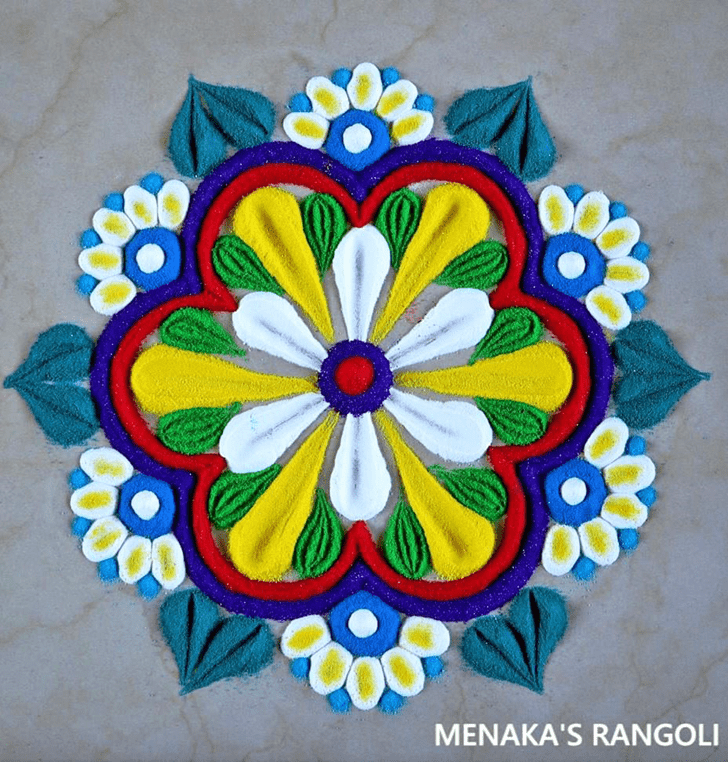 Superb Gujarati Rangoli