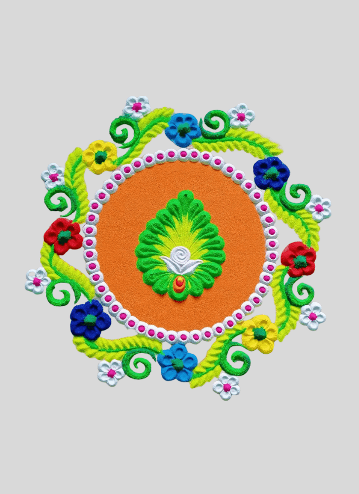 Captivating Harmony Rangoli