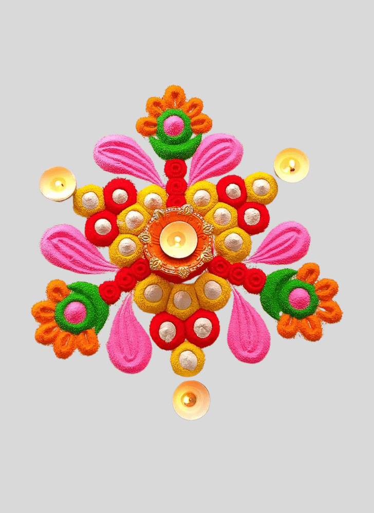 Delightful Harmony Rangoli