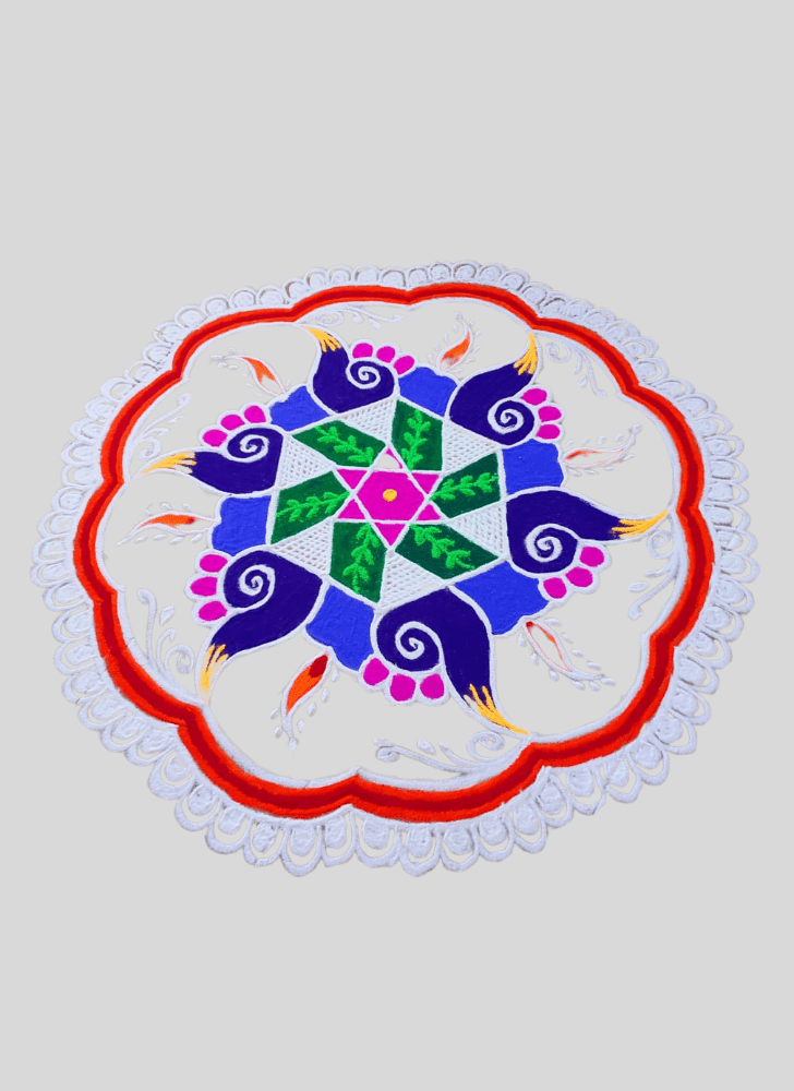 Enticing Harmony Rangoli