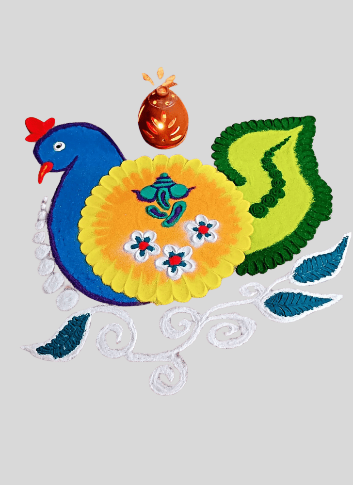 Awesome Harmony Rangoli