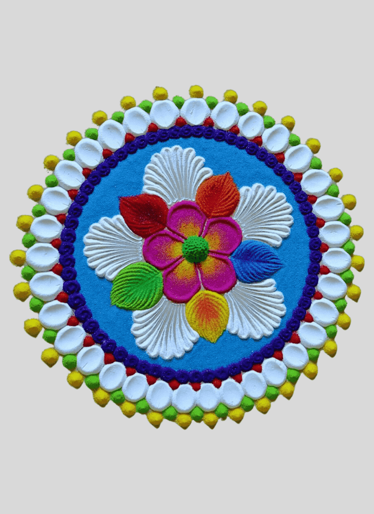 Radiant Harmony Rangoli