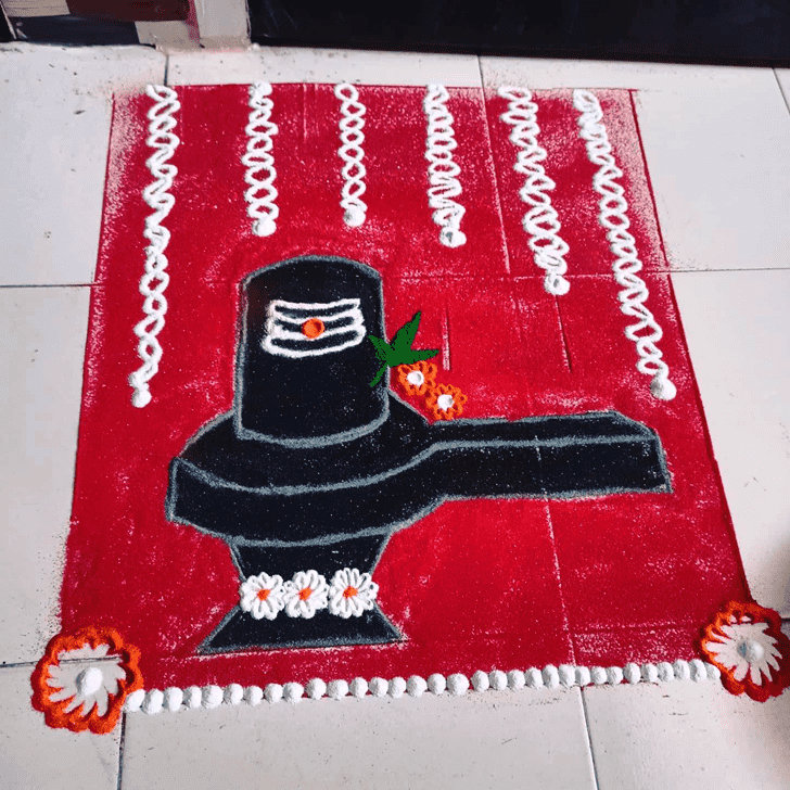 Exquisite Hartalika Teej Rangoli