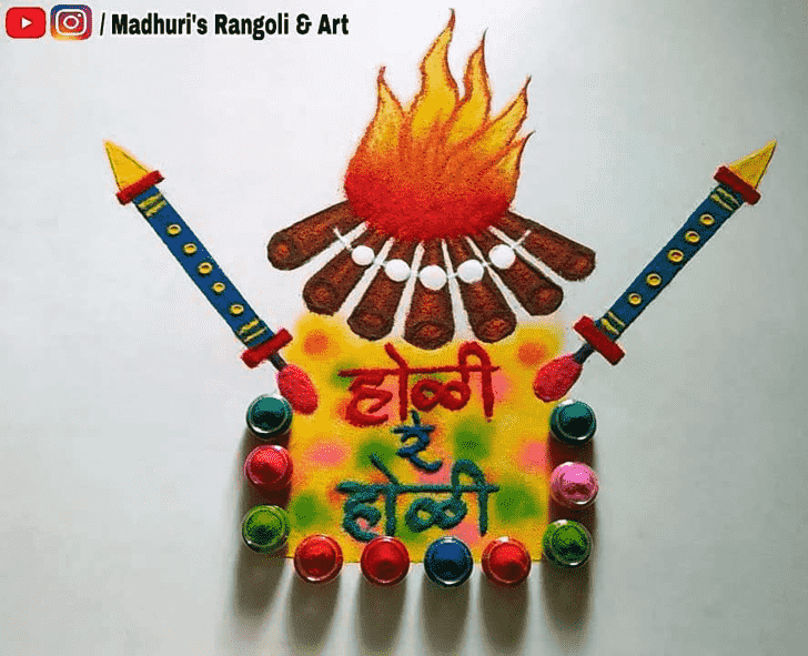 Holi Rangoli