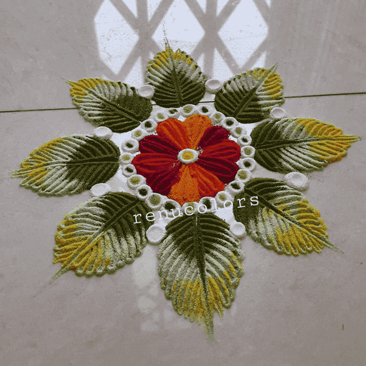 Enticing Home Rangoli