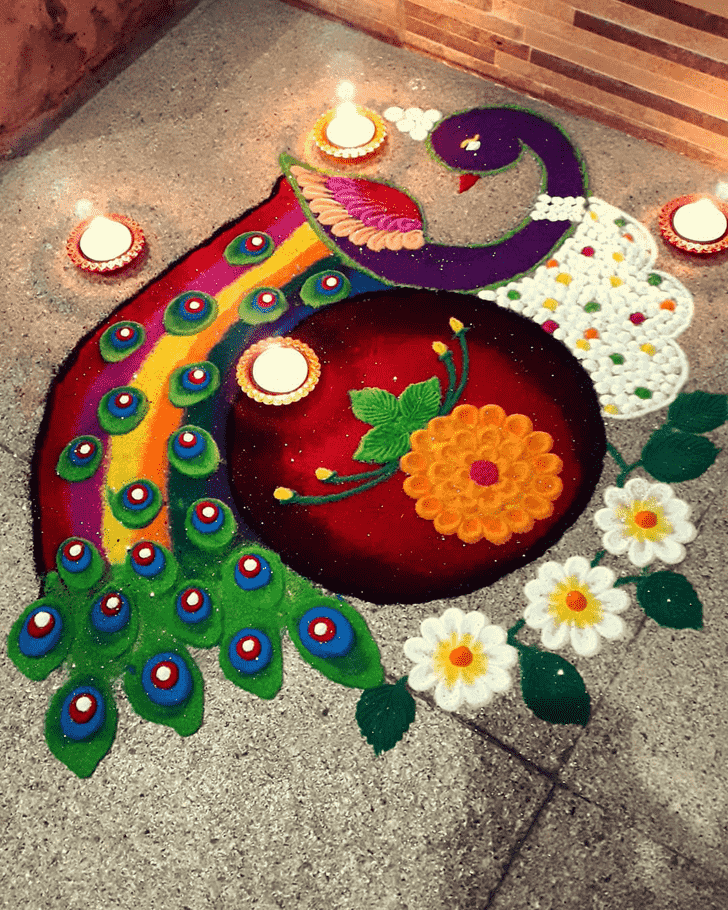 Pleasing Home Rangoli