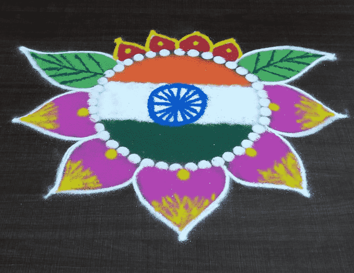 Ravishing Indian Rangoli