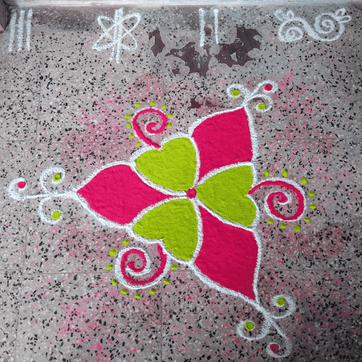 Delightful Indira Ekadashi Rangoli