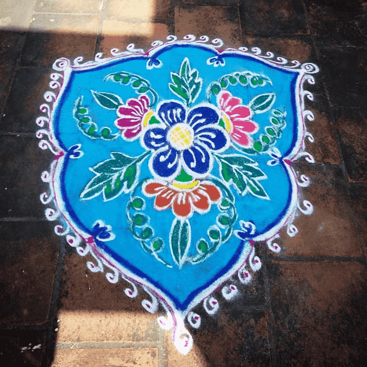 Marvelous Indira Ekadashi Rangoli