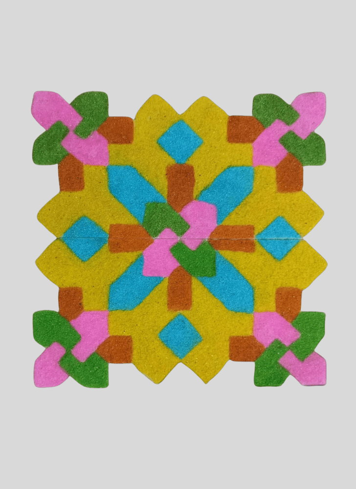 Magnetic Indoor Rangoli