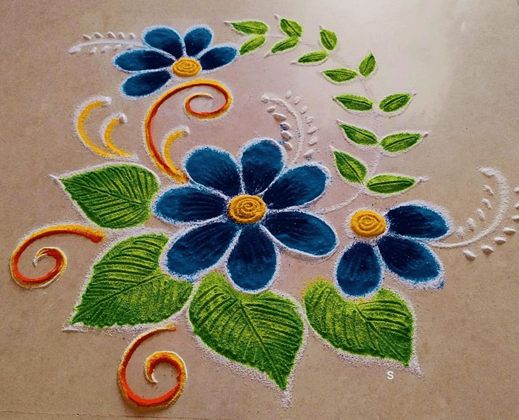 Enticing Interesting Rangoli