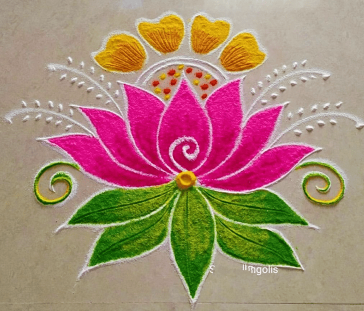 Excellent Interesting Rangoli