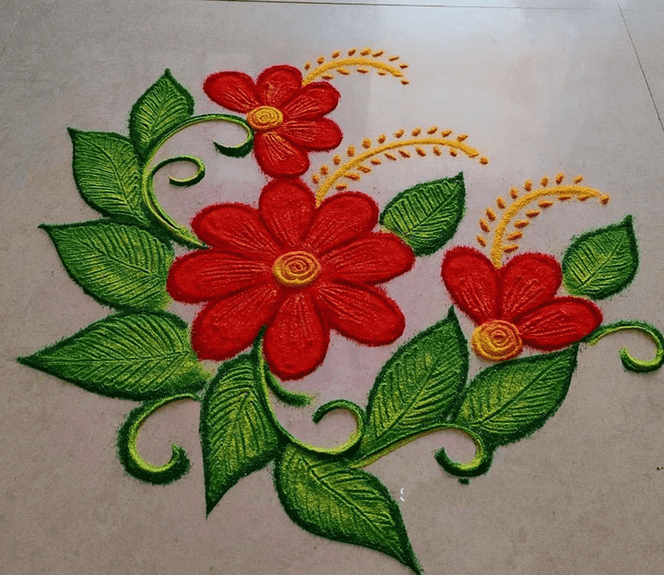 Fair Interesting Rangoli